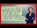 What Is The Eisenhower Matrix For Prioritizing School Tasks? - Steps to Sophomore Year