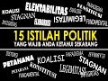 15 Istilah Politik Yang Wajib Di Ketahui Sekarang | #PasirPutihChannel