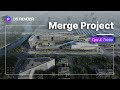 How to use Merge Project in D5 Render for efficient teamwork, faster visualization delivery