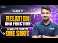 Relations and Functions Class 11 One Shot | NCERT 11th Maths Chapter-2 | CBSE 2025-26 Exam