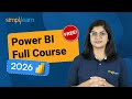Power BI Full Course 2026 [FREE] | Power BI Tutorial For Beginners | Power BI Training | Simplilearn