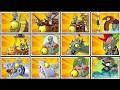 Pvz2 Zomboss Battlez - All Plants Level 1 vs All Zombots - Who Will WIn?