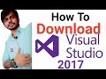 How To Download Visual Studio 2017 [Hindi]