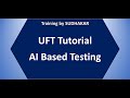 UFT 15.01 New Features: AI-based testing Feature