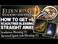Shadow of the Erdtree - EARLY +5 Scadutree Blessing FAST - All Fragment Location Guide - Elden Ring!