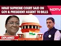 Supreme Court News | What The Supreme Court Said On Governor \u0026 President Assent To Bills
