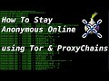 How To Stay Anonymous While Browsing | using Tor and Proxychains | #linux #thelinuxpoint #kalilinux