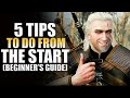 The Witcher 3 Beginner's Guide: 5 Tips To Do From The Start (Next-Gen Update) PS5/ Xbox / \u0026 PC