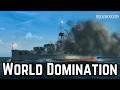 Going For World Domination - US Battleship Only Episode 10 - Ultimate Admiral Dreadnoughts