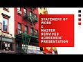 Statement of Work \u0026 Master Services Agreement Presentation
