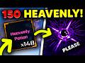 I Used 148 HEAVENLIES For NEW 'MONARCH' Aura... | Sol's RNG