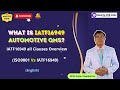 What is IATF16949 Automotive QMS?  | IATF16949 Clauses Overview | ISO9001 Vs IATF16949 (English)