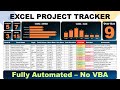 Excel for Project Management: Create a Powerful Tracker \u0026 Dashboard