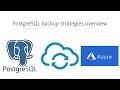 87 - Backup strategies in PostgreSQL