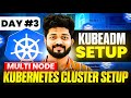 Day3-Step-by-Step Guide to Set Up Multi-Node Kubernetes Cluster with Kubeadm||Free Kubernetes series