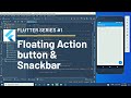 Flutter Widget  Series #1 | Floating Action button and Snack bar in Flutter
