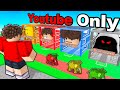 Sneaking Into A YOUTUBER ONLY Server!