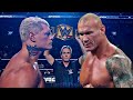 WWE 25 March 2026 Randy Orton Vs Cody Rhodes Undisputed Championship Match WWE SmackDown Highlights