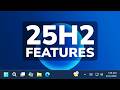 Enable All New Features in Windows 11 25H2 Huge Spring 2026 Update (KB5083631)