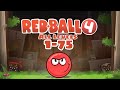 Red Ball 4 - All Levels 1-75 Complete Walkthrough Gameplay