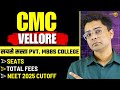 Cheapest Private Medical College In INDIA || CMC Vellore Complete Review || CMC Neet cutoff #mbbs