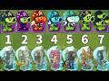 Every PEA \u0026 MINT Plants VS Team Zombie Frozen Battlez - Who Will Win? - Pvz 2 Plant vs Plant
