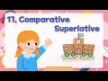17. Comparative \u0026 Superlative Adjectives | Basic English Grammar for Kids |  Grammar Tips