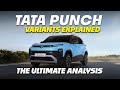 Tata Punch Facelift Variants Explained | Smart, Pure, Adventure, Accomplished | Petrol \u0026 CNG