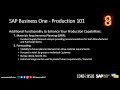 Production Order - Manufacturing - SAP Business One