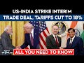 US-India Strikes Interim Trade Deal: Trump Lifts 25% Tariff On India Over Russian Oil Imports