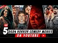 Top 5 Best South Horror Comedy 2024 | Movie in Hindi Dubbed Available on Youtube | Horror movie Pt-5