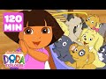 Dora \u0026 Diego's Daring Animal Rescues! #2 🐶 120 Minutes | Dora the Explorer | Dora \u0026 Friends