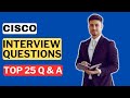 Cisco Interview Questions and Answers for 2025