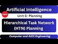 hierarchical task network planning | hierarchical task network(htn) planning | hierarchical planning