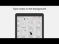 V3.1 Sync Notes in the background