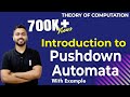 Lec-50: What is Pushdown Automata in TOC | Definition \u0026 Explanation in Hindi