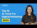 Top 10 AI Tools For Digital Marketing In 2026 | Gen AI Digital Marketing Tools 2026 | Simplilearn