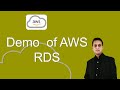 Demo- AWS RDS |Amazon RDS | Relational Database Service on AWS |