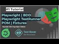 Playwright BDD | Playwright Test Runner | POM | Playwright Fixtures
