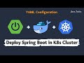 Kubernetes Tutorial | Run \u0026 Deploy Spring Boot Application in K8s Cluster using yaml configuration