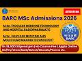 BARC MSc 2026 🔥 Free + ₹18,500 Stipend | Don’t Miss This Opportunity