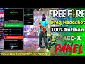 OB52 Free Fire Headshot SPACE-X PANEL🔥After OB52 Update🎯100% Rank Working Antiban Hack🎮 New Injector