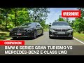 BMW 6 Series Gran Turismo vs Mercedes-Benz E-Class LWB comparo | OVERDRIVE