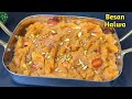 बेसन का हलवा परफेक्ट माप के साथ बनाएं जो मुंह में जाते ही घुल जाए। Besan Halwa