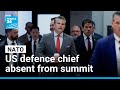 NATO downplays Greenland dispute as US defence chief absent from summit • FRANCE 24 English