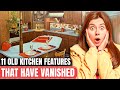 11 Old Kitchen Features That Have VANISHED Over Time!