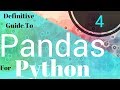 Definitive Guide To Pandas For Python - 4
