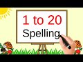 1 to 20 spelling | Numbers Names 1 to 20 with spelling | one to twenty spelling in english |