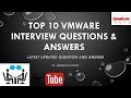 Top 10 VMWare Interview Questions \u0026 Answers || Interview Question for vmware