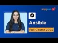 Ansible Full Course 2025 | Ansible Tutorial For Beginners | Ansible Complete Course | Simplilearn